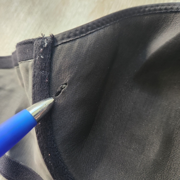 Victoria's Secret Lined Strapless Bra Black Lightweight Sz 34D - Picture 9 of 11